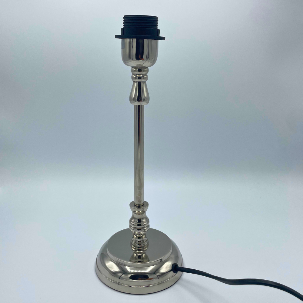 Lampenfuß Mithun Nickel Tischlampe Metall