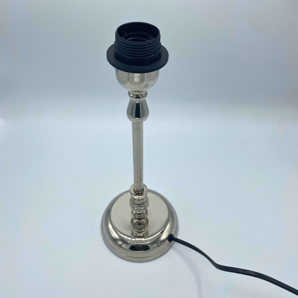 Lampenfuß Mithun Nickel Tischlampe Metall