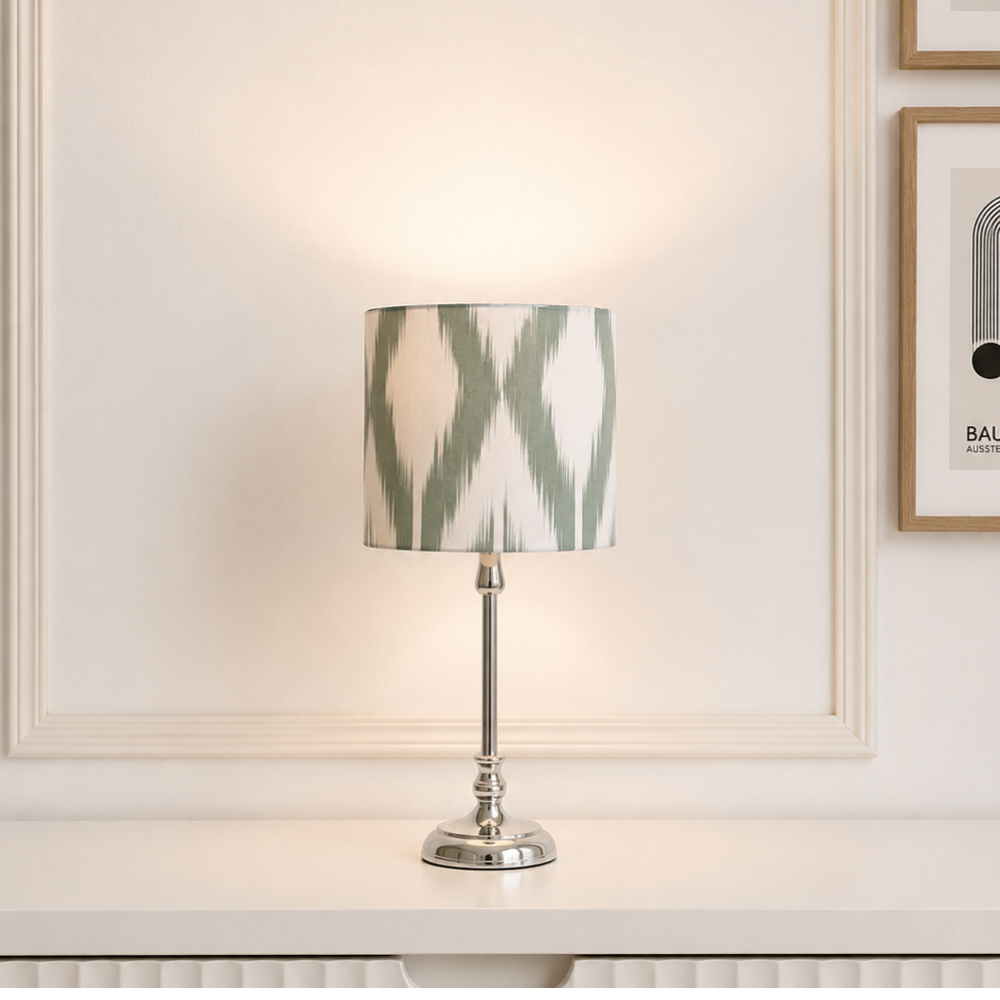 Lampenfuß Mithun Nickel Tischlampe Metall