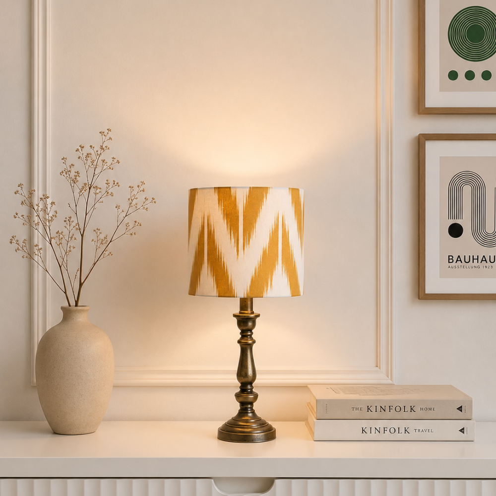 Lampenfuß Helga Bronze Tischlampe Metall