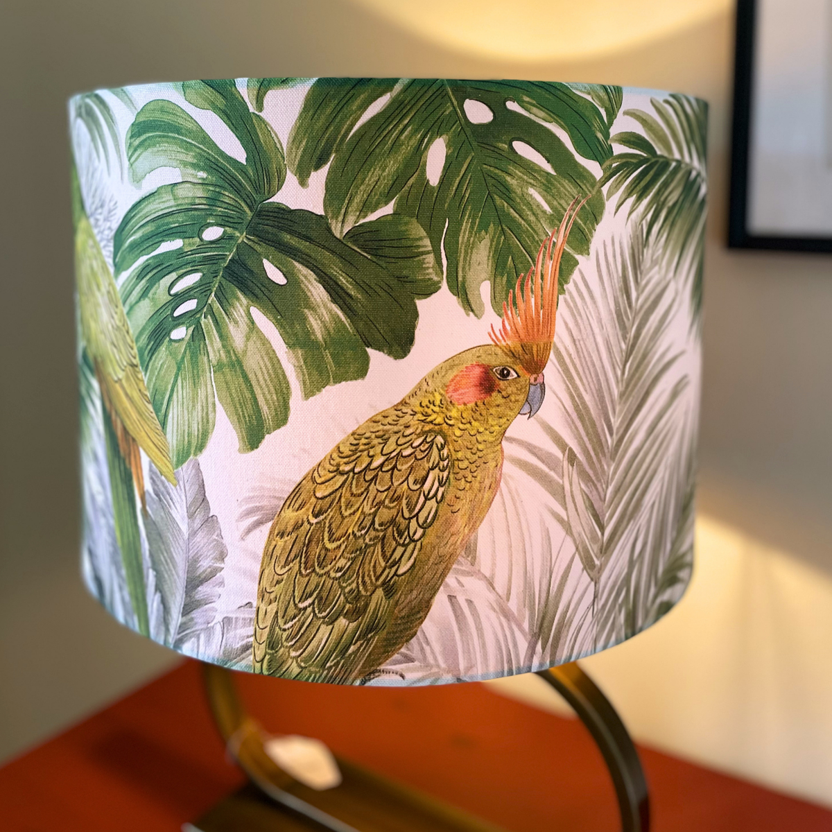 Lampenschirm  Ara Baumwolle Ø 30–40 cm Stehlampe Tischlampe Hängelampe