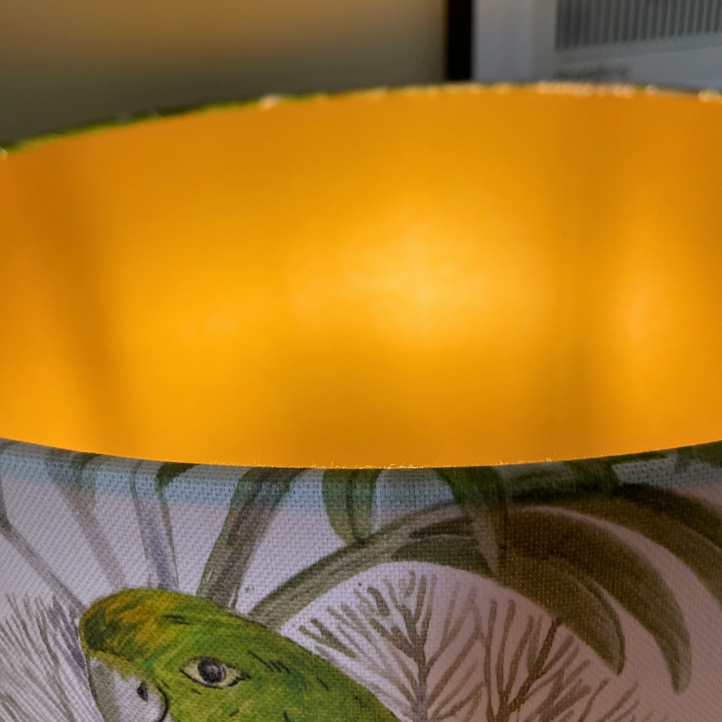 Lampenschirm  Ara Baumwolle Ø 30–40 cm Stehlampe Tischlampe Hängelampe