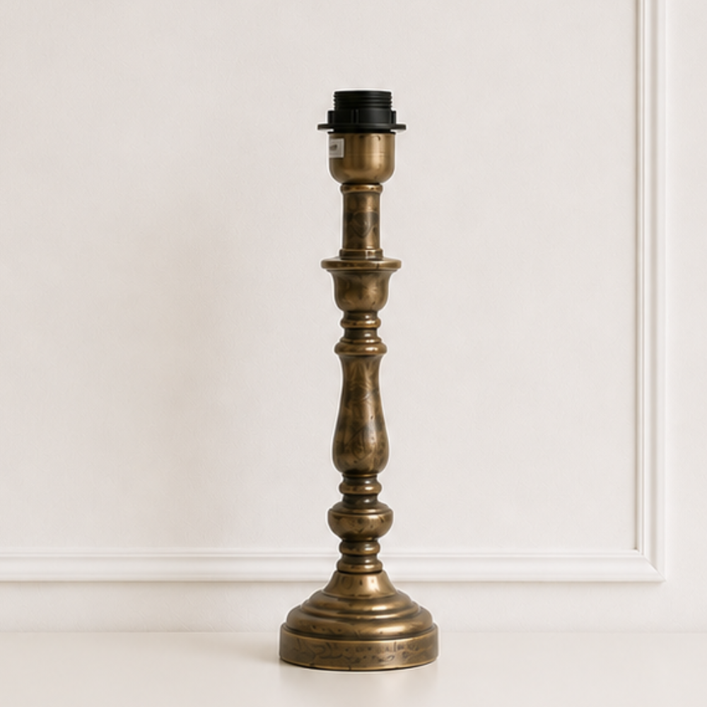 Lampenfuß Helga Bronze Tischlampe Metall