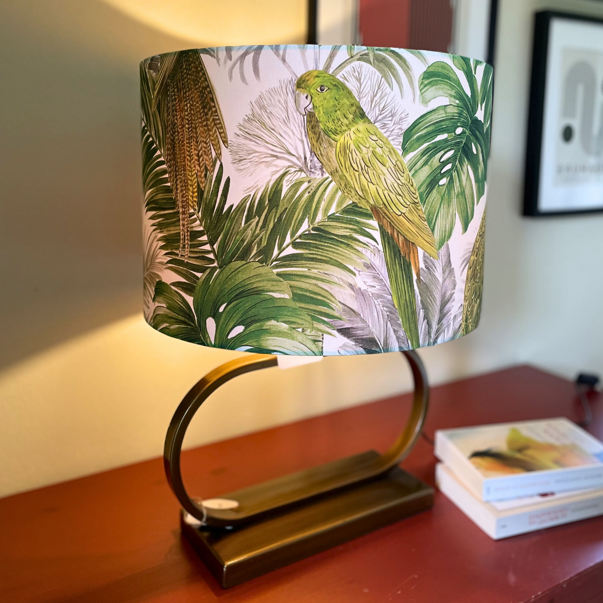 Lampenschirm  Ara Baumwolle Ø 30–40 cm Stehlampe Tischlampe Hängelampe